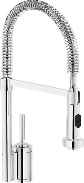 NOBILI Rubinetto Cucina Miscelatore con Doccetta Monocomando Cromato - OZ45300/3CR