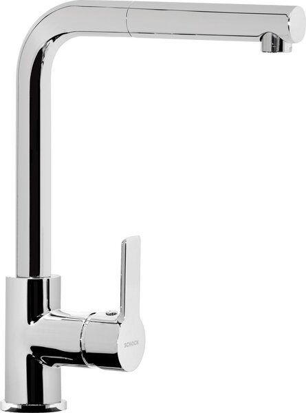 SCHOCK Rubinetto Cucina Miscelatore Lavello con Doccetta Estraibile Monocomando colore Cromo - SXTOWD80 Aquatown