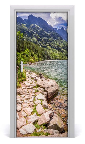 Adesivo per porta Morskie Oko Tatry 75x205 cm