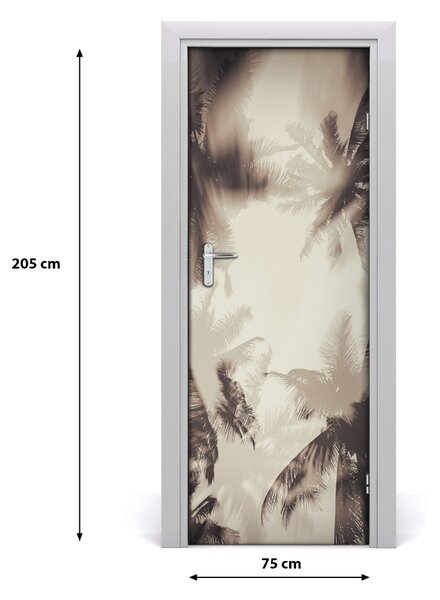 Sticker porta Palme 75x205 cm