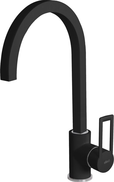ELLECI Rubinetto Cucina Miscelatore Lavello Monocomando colore Nero K86 - MKKBRI86 Bridge