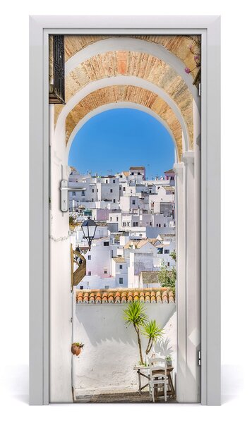 Adesivo per porta interna Andalusia della Spagna 75x205 cm