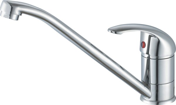 R.A. Rubinetto Cucina Miscelatore Monocomando Cartuccia 40 mm finitura Cromo - 15321 Serie Euro