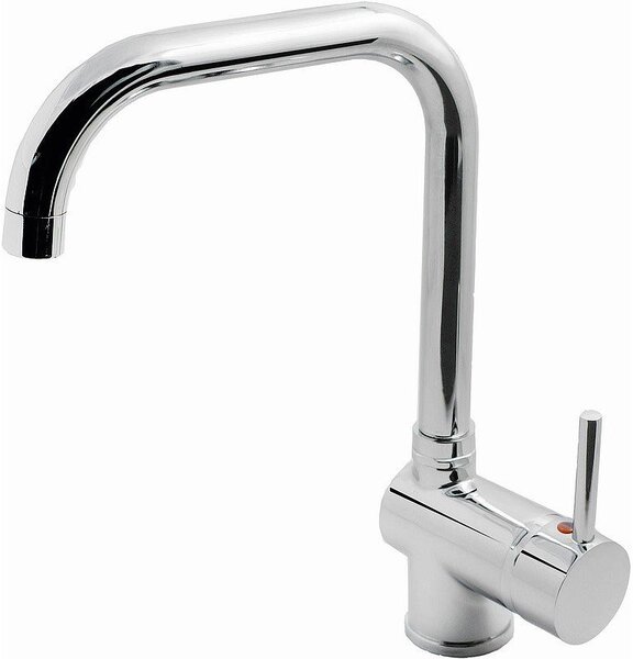 CROLLA Rubinetto Cucina Miscelatore Monocomando Canna Girevole colore Cromo - 1670 CR