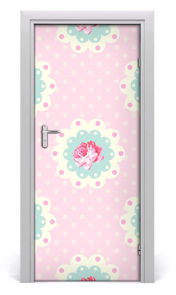 Rivestimento Per Porta Rose 75x205 cm