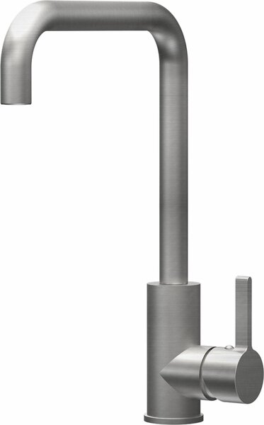 ELLECI Rubinetto Cucina Miscelatore Monocomando Lavello in Acciaio colore Inox - MIKD01IN