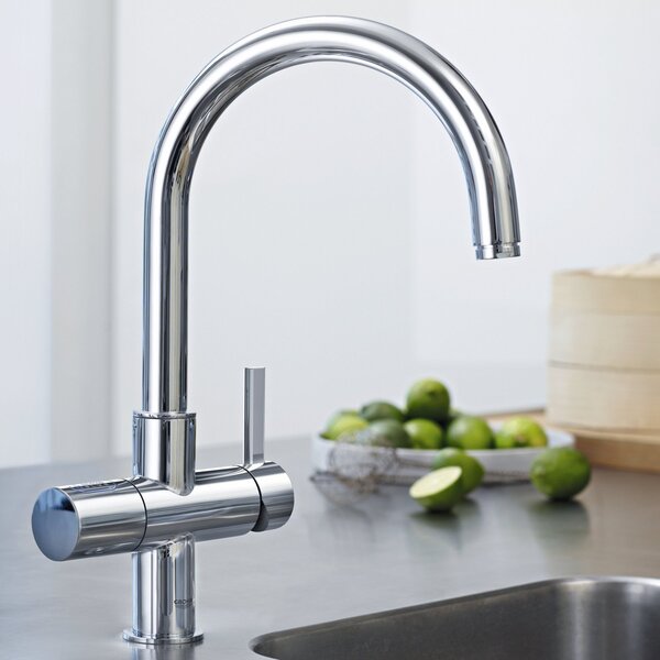GROHE Rubinetto Cucina Miscelatore Monocomando Sistema filtrante Acqua colore Cromo - 31323001