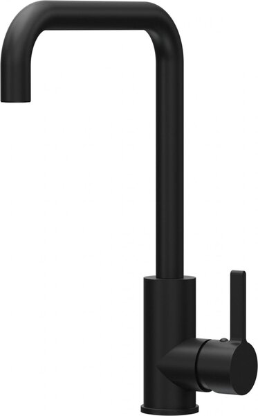 ELLECI Rubinetto Cucina Miscelatore Monocomando Lavello finitura Granitek colore Nero - MGKD0140