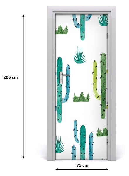 Rivestimento Per Porta Cactus 75x205 cm