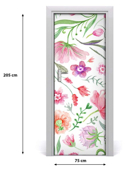 Rivestimento Per Porta Fiori di campo 75x205 cm