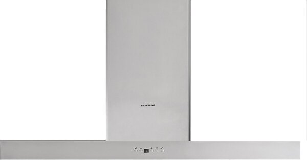 Silverline Cappa Cucina Aspirante a Isola Larghezza 90 cm colore Inox - 4110.9.733.02 DROP CONTROL