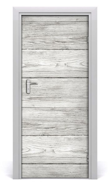 Adesivo per porta interna Sfondo di legno 75x205 cm