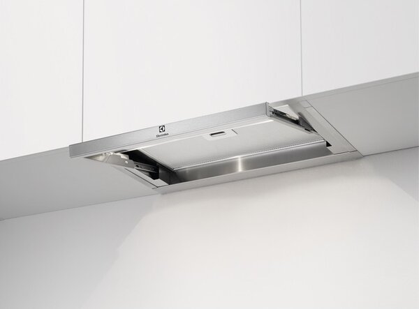 Electrolux Cappa Cucina Filtrante/Aspirante Incasso Sottopensile Larghezza 60 cm colore Inox - LFP516X
