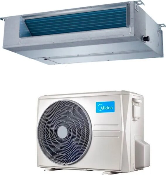 MIDEA Climatizzatore Canalizzato 18000 Btu /h Inverter Monosplit Condizionatore con Pompa di Calore Classe A++ / A+ ( Unit Interna + Unit Esterna