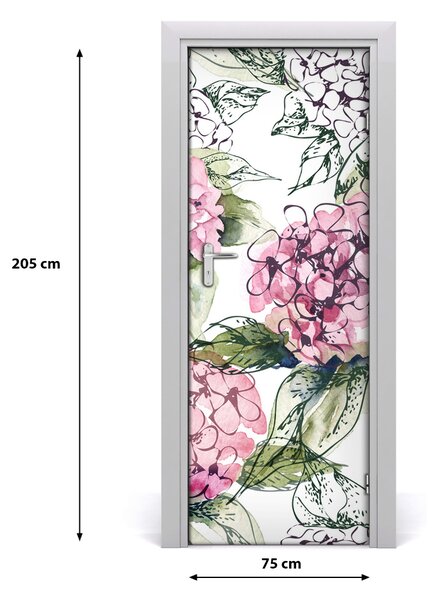 Rivestimento Per Porta Ortensia 75x205 cm