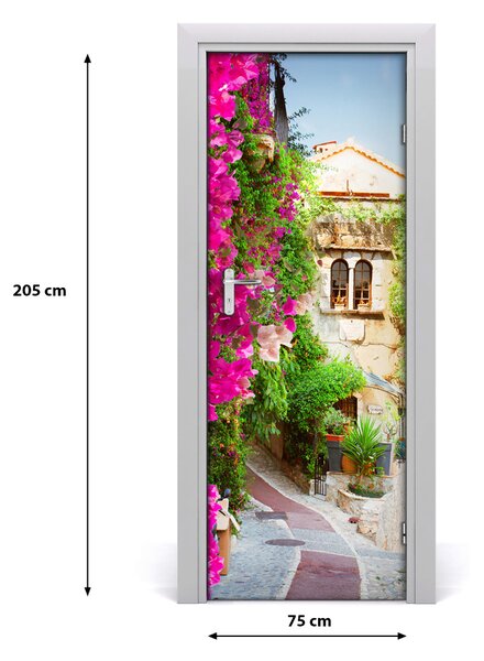 Poster adesivo per porta Provenza Francia 75x205 cm