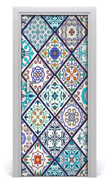 Adesivo per porta Piastrelle di ceramica 75x205 cm