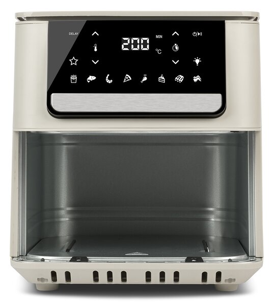 Girmi Friggitrice ad Aria 6,5 Litri Potenza 1700W con Timer e Termostato Regolabile colore Beige Ecofrit Crisp - FG8401