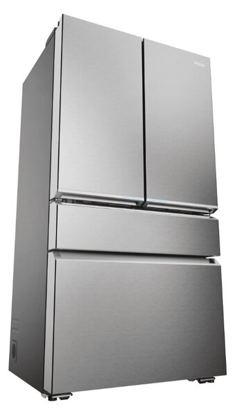 Haier Frigorifero Americano Side by Side Capacit 629 Litri Classe energetica E Raffreddamento No Frost colore Platino / Inox - HFW7918ENMP