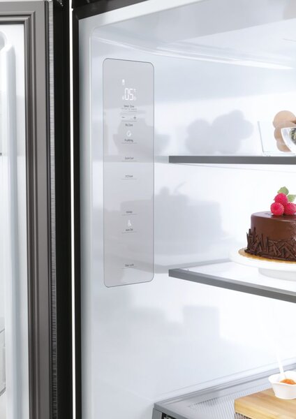 Haier Frigorifero Americano Side by Side Capacit 629 Litri Classe energetica E Raffreddamento No Frost colore Inox - HCR7918ENMP Cube 90 Serie 7