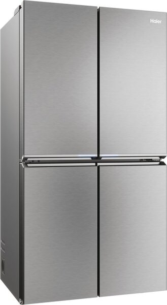 Haier Frigorifero Americano Side by Side Capacit 629 Litri Classe energetica E Raffreddamento No Frost colore Inox - HCR7918ENMP Cube 90 Serie 7