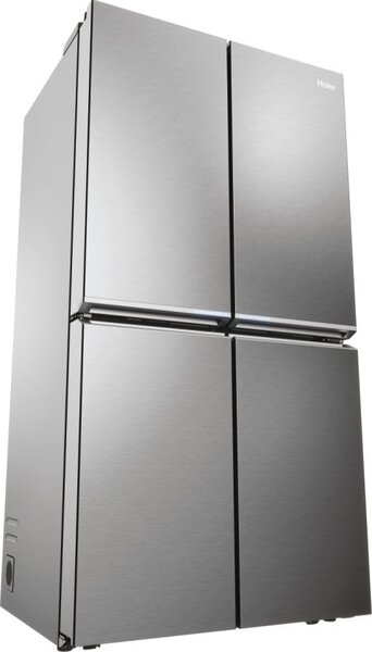 Haier Frigorifero Americano Side by Side Capacit 629 Litri Classe energetica E Raffreddamento No Frost colore Inox - HCR7918ENMP Cube 90 Serie 7