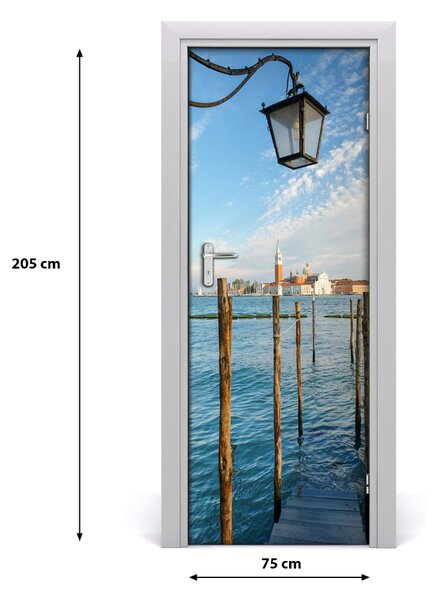 Sticker porta Venezia, Italia 75x205 cm