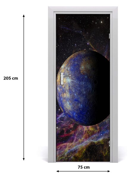 Sticker porta Mercurio 75x205 cm