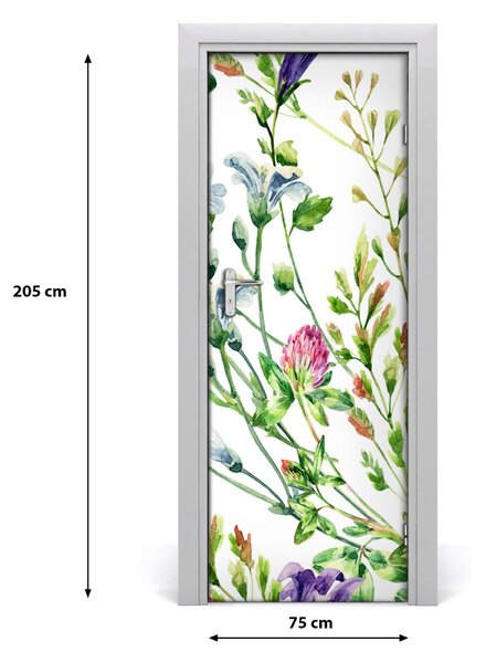Rivestimento Per Porta Fiori di campo 75x205 cm