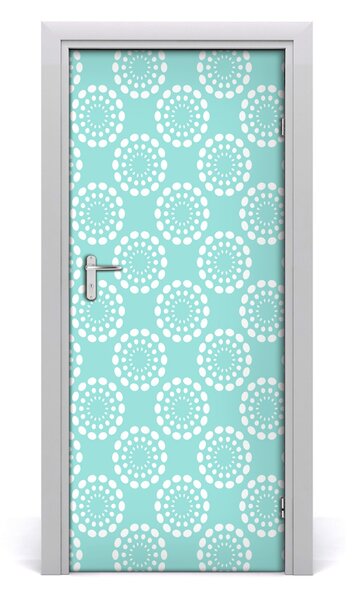 Adesivo per porta Sfondo geometrico 75x205 cm