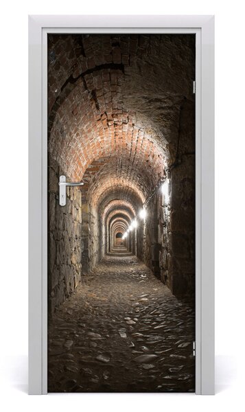 Adesivo per porta interna Scantinati 75x205 cm