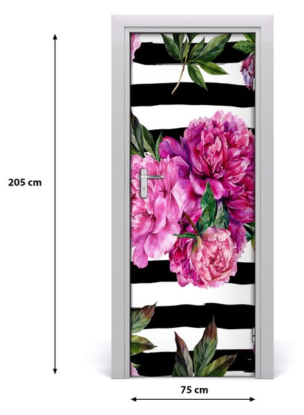 Rivestimento Per Porta Peonie 75x205 cm