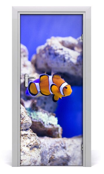 Adesivo per porta Nemo Fish 75x205 cm