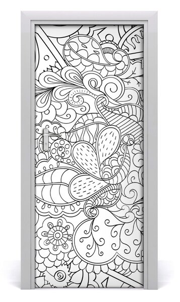 Rivestimento Per Porta Sfondo zentale 75x205 cm