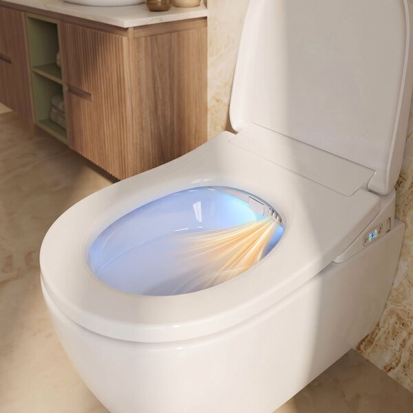 Vaso WC sospeso REA Carlo Mini Tornado Mocca Matt