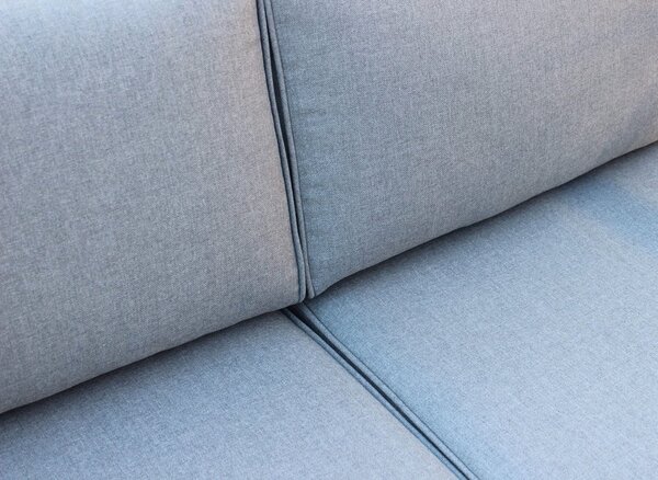 VivaGarden Salotto da Giardino con Divano 2 Posti 2 Poltrone e Tavolino con Cuscini colore Antracite - Luton 2