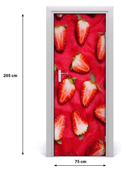 Rivestimento Per Porta Fragole 75x205 cm