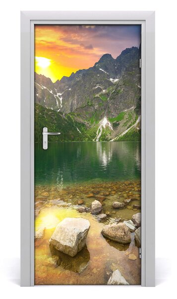 Adesivo per porta interna Morskie Oko Tatry 75x205 cm