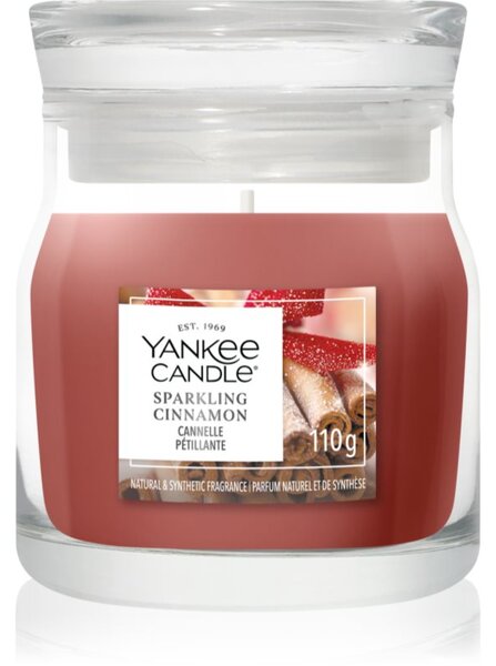 Yankee Candle Sparkling Cinnamon candela profumata Signature 110 g