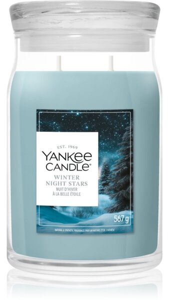 Yankee Candle Winter Night Stars candela profumata 567 g