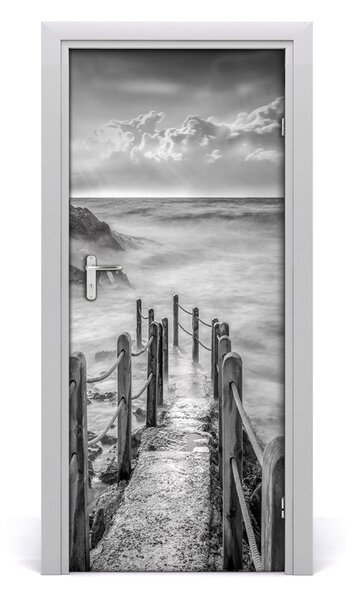 Sticker porta Sentiero in mare 75x205 cm