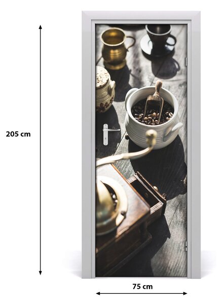 Rivestimento Per Porta Macinacaff? 75x205 cm