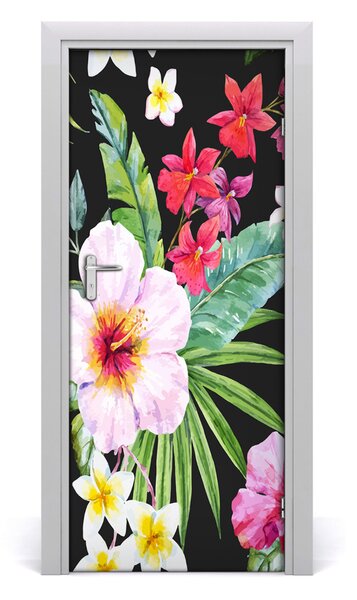 Rivestimento Per Porta Pattern hawaiano 75x205 cm