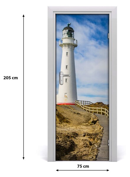 Adesivo per porta interna Faro 75x205 cm