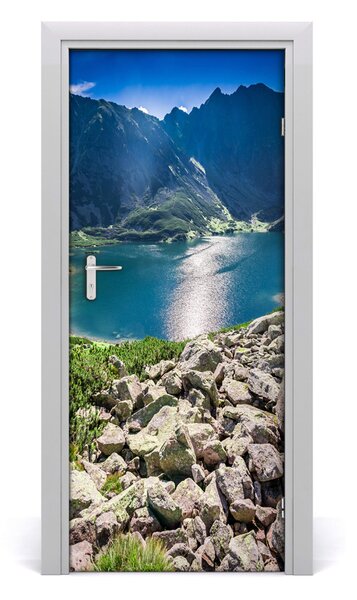 Adesivo per porta Czarny Staw Tatry 75x205 cm