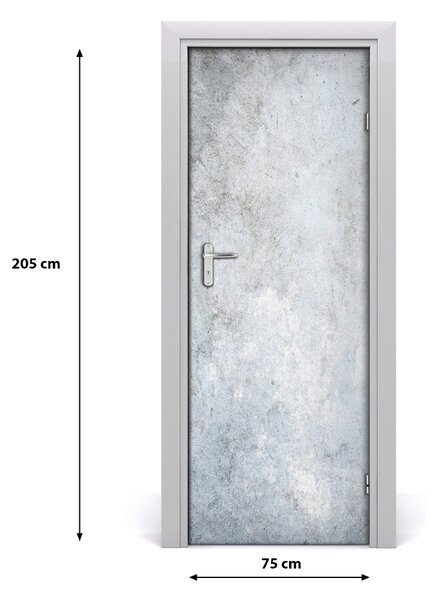 Poster adesivo per porta Sfondo concreto 75x205 cm