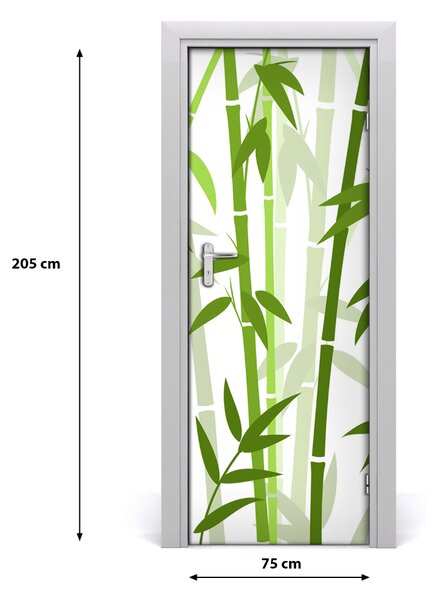 Adesivo per porta Bamb? 75x205 cm