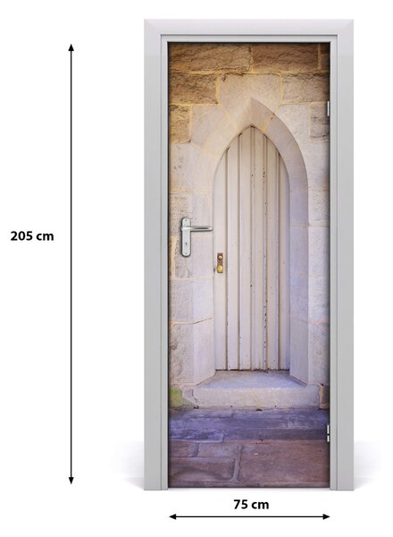Adesivo per porta interna Porte ai sogni 75x205 cm