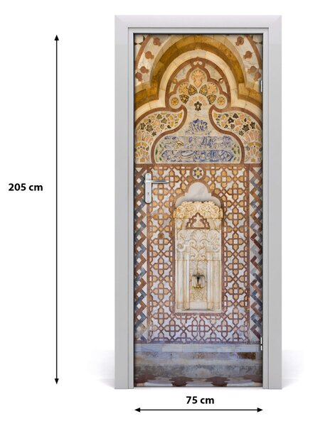 Sticker porta Palazzo libanese 75x205 cm