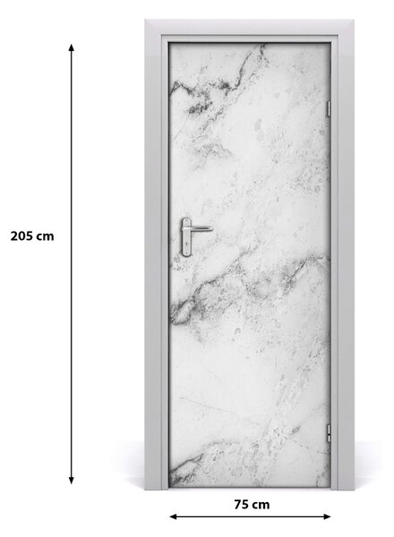 Poster adesivo per porta Sfondo per la casa di marmo 75x205 cm